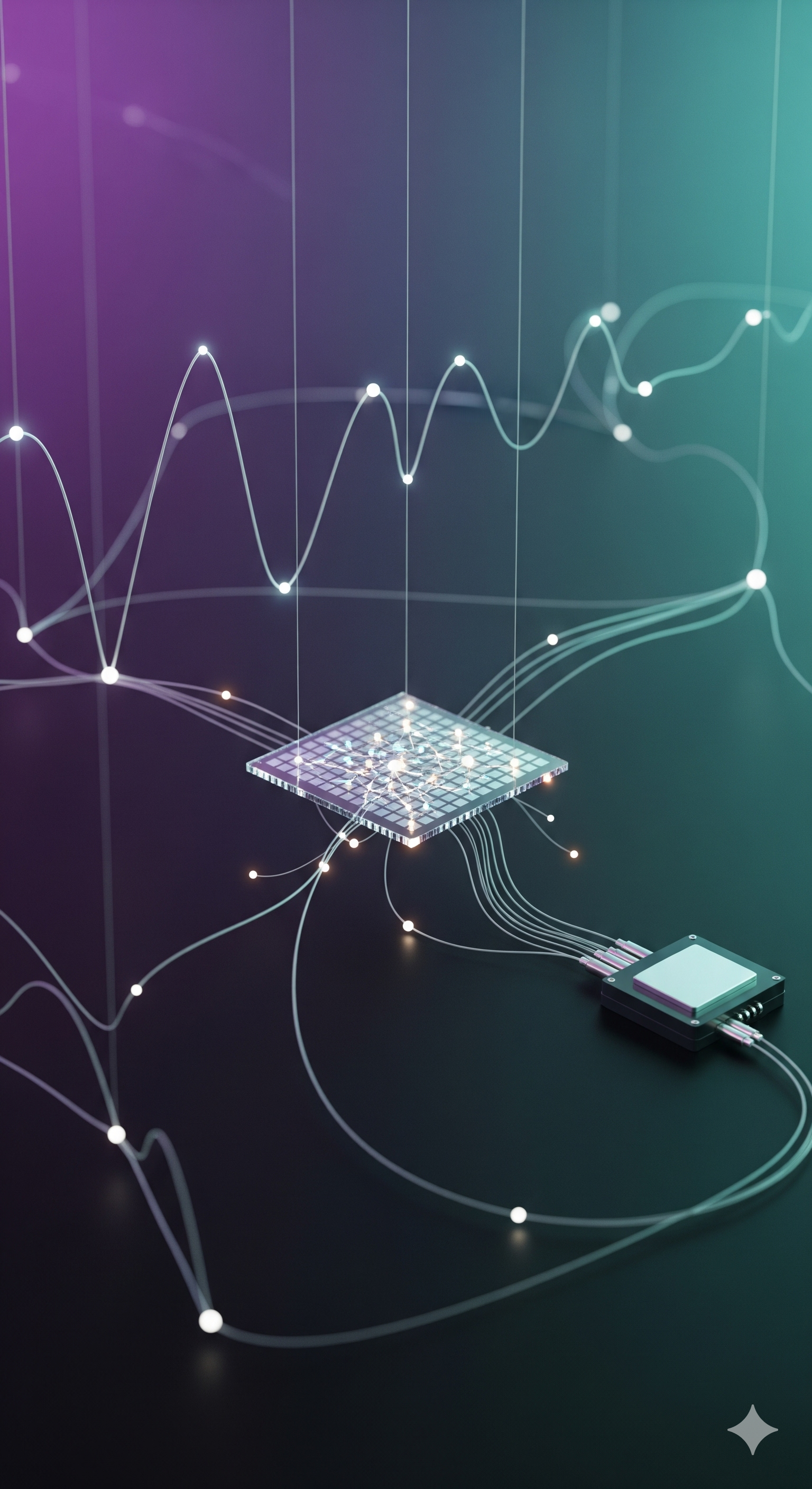 Quantum sensing conceptual graphic